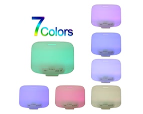 500ML 7Colors Ultrasonic Essential Oil Aroma Humidifier