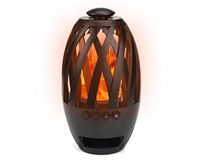 BTS-596 Flame Light Wireless Bluetooth 4.2 Speaker 