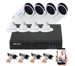 4CH 1080N Surveillance DVR Security System