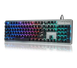 Arealer Roarer 104 Keys RGB Blue Switches Mechanical Gaming Macro Keyboard