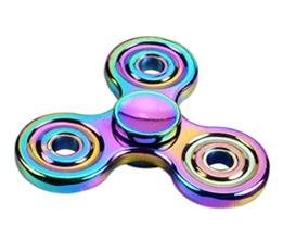 EDC Fidget Spinner Toy Colorful Zinc Alloy