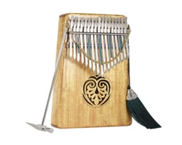ammoon Kalimba Mbira Thumb Piano Sanza 17 keys Solid Wood Finger Piano