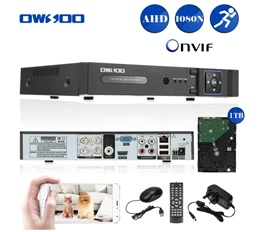 4CH 1080N AHD DVR with 1TB HDD