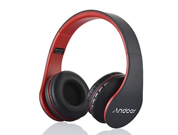 Andoer LH-811 Digital 4 in 1 Wireless Stereo Bluetooth 4.1 + EDR Headphone