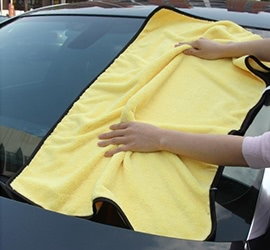 Large Size Microfiber Car Cleaning Towel Cloth