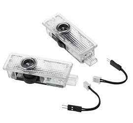 2x Puddle lights Batman Logo For BWM And Land Rover LED Step Door