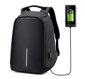 Anti-Theft Laptop Travel Backpack with USB Plug Charging port