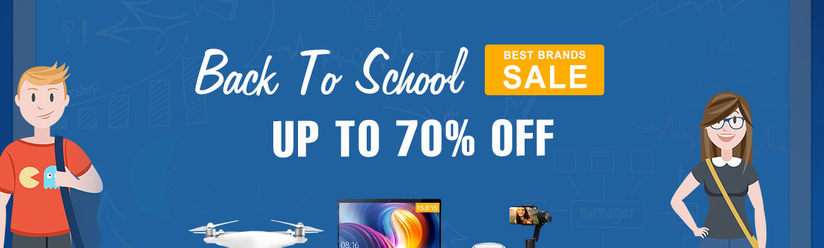 2018 Back to School Sale, Best Brands Up to 70% Off | Tomtop