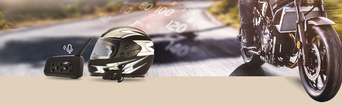 Intercomunicador para Casco de Motocicleta con Venta Promocional, Ahorre Hasta 70% de Descuento | Tomtop