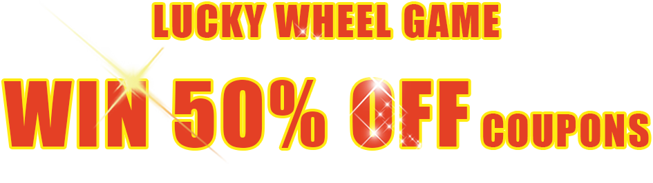 Lucky Wheel Game Win 50% OFF