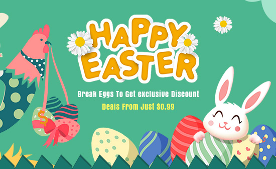 Happy Easter Break Eggs to Get Discount Just $0.99 