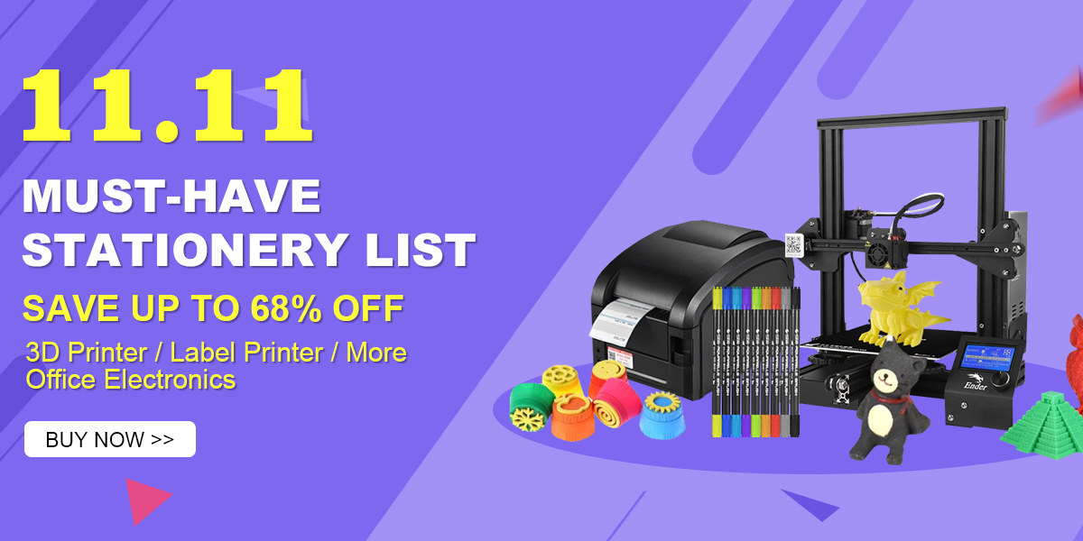 11.11 Must-Have Tools List 3D Printer / Label Printer / More Office Electronics Save Up To 68% Off