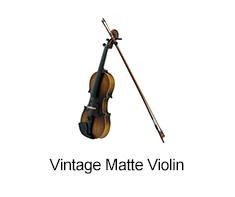 Vintage Matte Violin