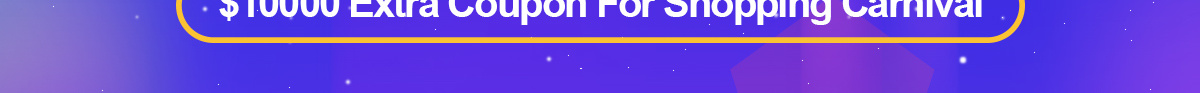 11.11 TOMTOP X PAYPAL $10000 Extra Coupon For Shopping Carnival