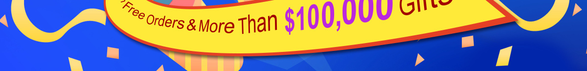 2021 Black Friday Lucky Draw,Win Free Orders & More Than $100,000 Gifts
