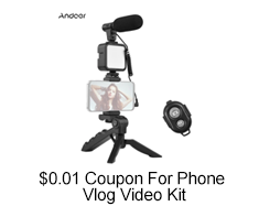 $0.01 Coupon For Phone Vlog Video Kit