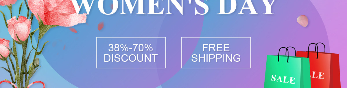 International Women's Day Sale,38%-70% Discount