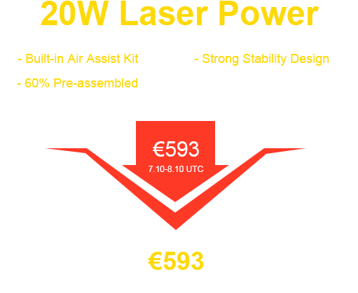 20W Laser Power