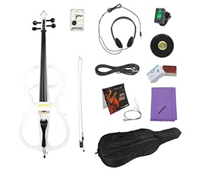 ammoon 4/4 Full Size Solid Wood Electric Cello