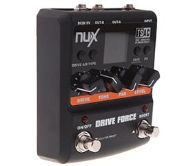 NUX Guitar Drive Force Modeling Stomp Simulator Electric Effectors Pedals