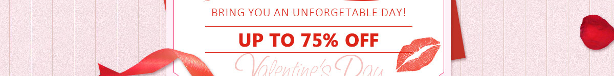 Grab 2019 Valentines-Day Gift, Up To 75% Off - Tomtop.com