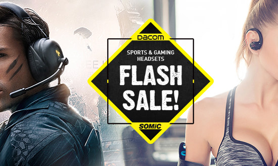 Fashionable Sports Gaming Headsets Flash Sale, some items up to 56% off - Tomtop.com