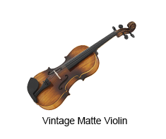 Vintage Matte Violin