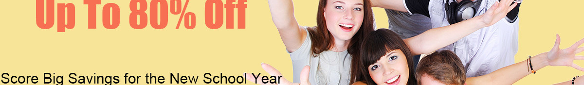 Back To School Super Sale - Up To 80% Off