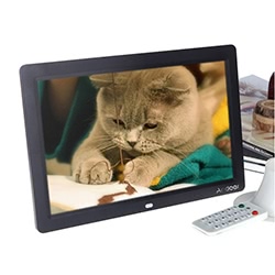 12" HD TFT-LCD 1280 * 800 Full-view Digital Photo Frame