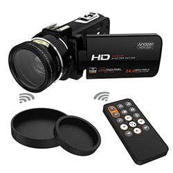 HDV-Z20 1080P Full HD 37mm 0.45× Wide Angle Lens Digital Zoom Camcorder