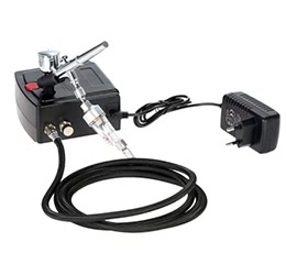 KKmoon Dual Action Airbrush Air Compressor Kit