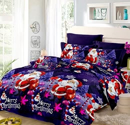 Christmas Santa Bedding Set