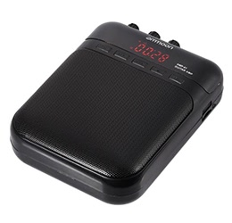 ammoon AMP -01 5W Guitar Amp Recorder Speaker TF Card Slot Compact Portable Multifunction