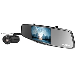 PAPAGO Gosafe 738 Dual Lens 1440P 5.0 inch Car DVR
