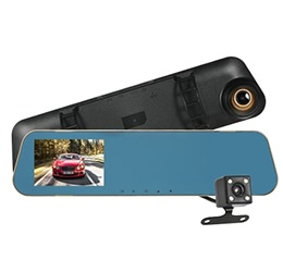 KKmoon 4'' 1080P Dual Lens Car DVR