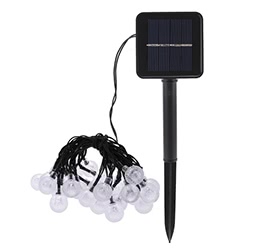 Tomshine 5.6M 30LEDs Solar Crystal Ball String Lights