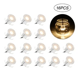 Tomshine 16PCS High Bright LED Deck Light