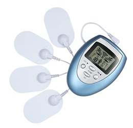 Portable electric massager treatment of various joint pain