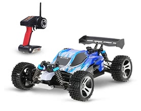 Wltoys A959 Upgraded Version 1/18 Scale 2.4G Remote Control 4WD Electric RTR Off-Road Buggy RC Car