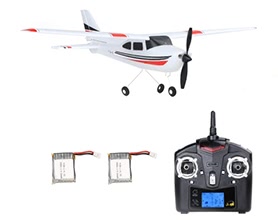Wltoys F949 2.4G 3CH RC Airplane Fixed Wing Plane Outdoor Toys with One Extra Battery