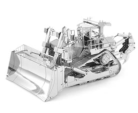 3D Puzzles Bulldozer - 3D Metal Model Kit - DIY Model Animal Educational Toys