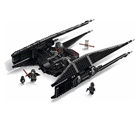 Original Box LEPIN 05127 705pcs Star Wars Episode VIII Kylo Ren's Tie Fighter