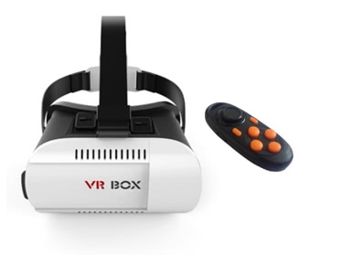 Head-mounted Google Cardboard Version 3D VR Glasses