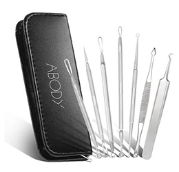 Abody 7pcs Blackhead Acne Set Tool