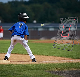 Lixada Baseball Giovanile Pitch Back Rebound Net