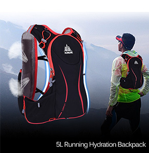 AONIJIE 5L Outdoor Sport Running Vest Backpack