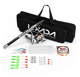 Lixada Telescopic Fishing Rod and Reel Combo Full Kit