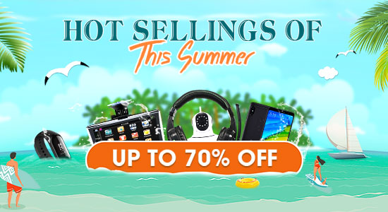 Hot Selling Deals of Summer 2018, Save Up To 70% Off | Tomtop